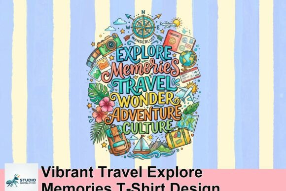 Capturing the Spirit of Adventure: The Vibrant Travel Explore Memories Design
