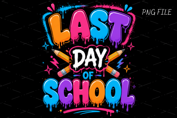 Celebrate the Final Bell: Vibrant PNG Designs for School's End