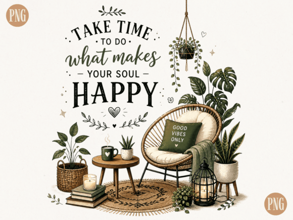 Plant Therapy Quote PNG: Your Go-To for Calming Creations
