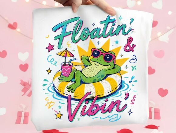 Sun-Kissed Style: The Ultimate Cute Frog Summer Shirt Design