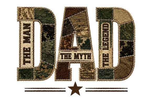 The Man the Myth Dad Design: A Vintage Tribute in Pixels